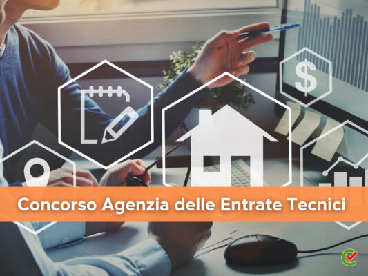 Concorso Agenzia Entrate 2022 - Assistenti Tecnici - 900 Posti Come ...