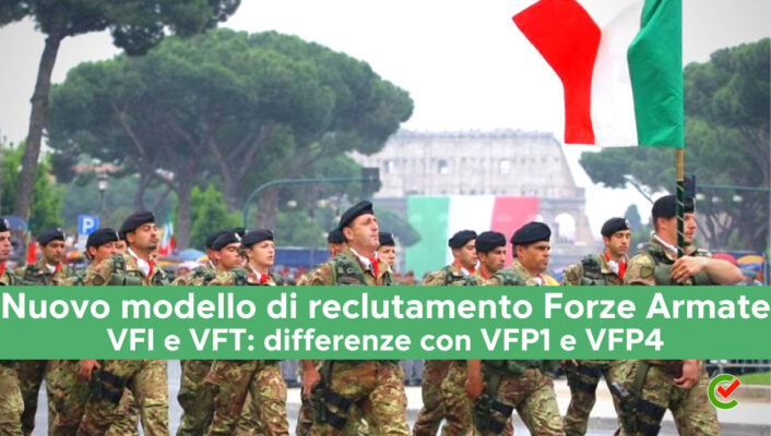 nuovo-modello-di-reclutamento-forze-armate:-introdotti-vfi-e-vft-–-le-differenze-con-vfp1/vfp4