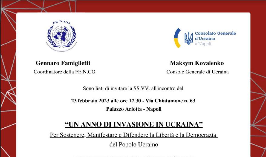 “un-anno-di-invasione-in-ucraina”,-il-23/2-evento-a-napoli-agenzia-di-stampa-italpress-–-italpress