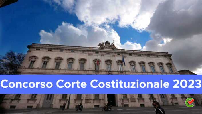 concorso-corte-costituzionale-2023-–-40-posti-per-coadiutori-e-segretari-– aperto-a-diplomati-e-laureati